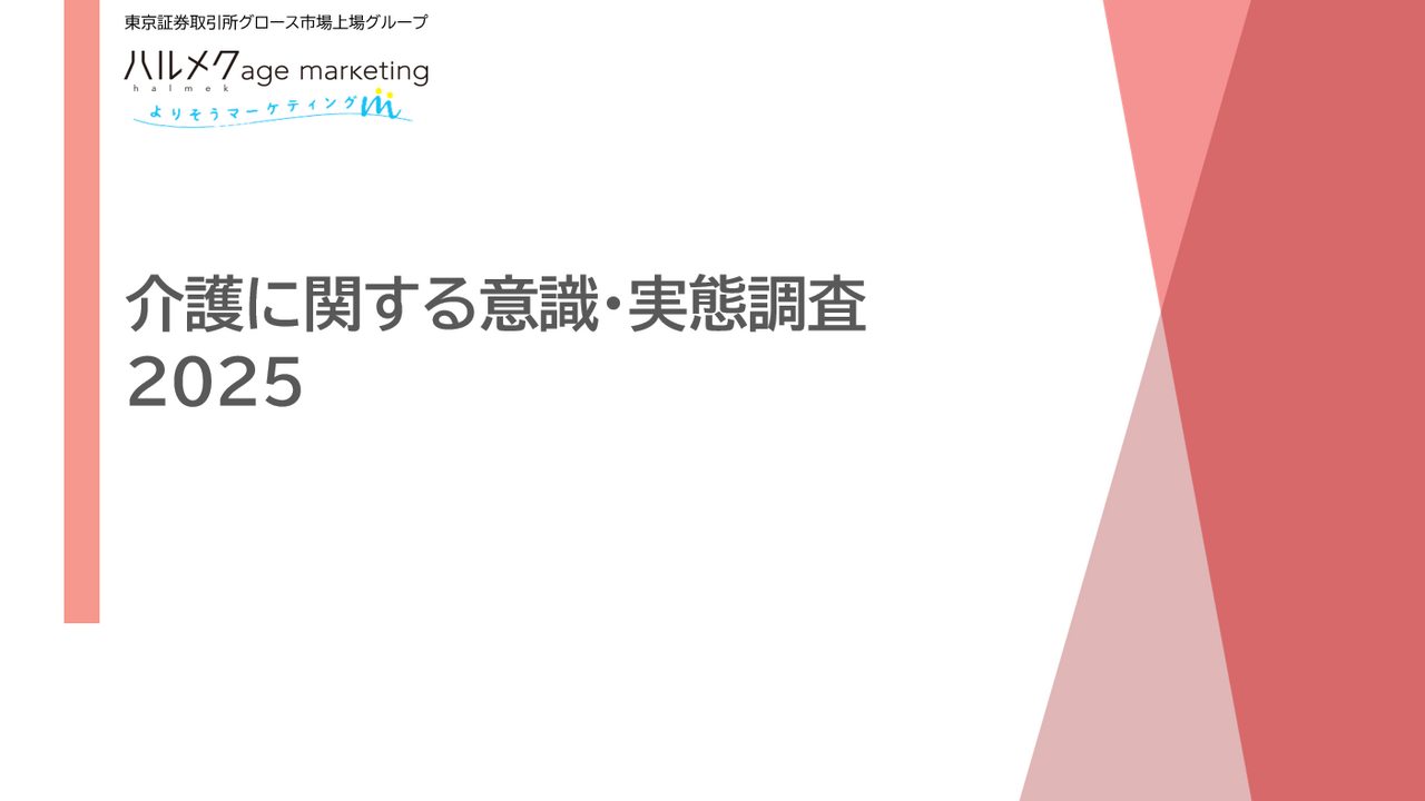 介護関する意識・実態調査2025